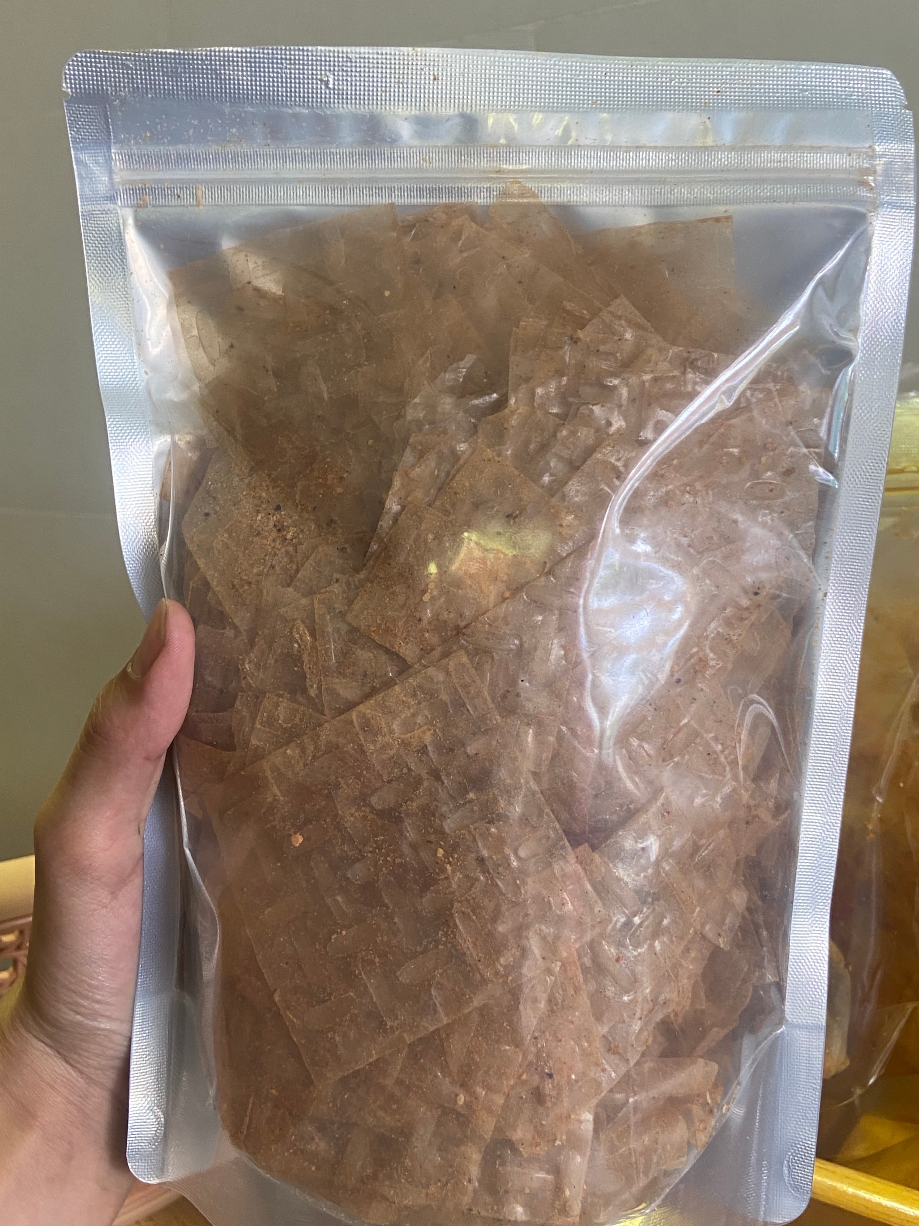 Bánh Tráng Xì Ke Muối Bò