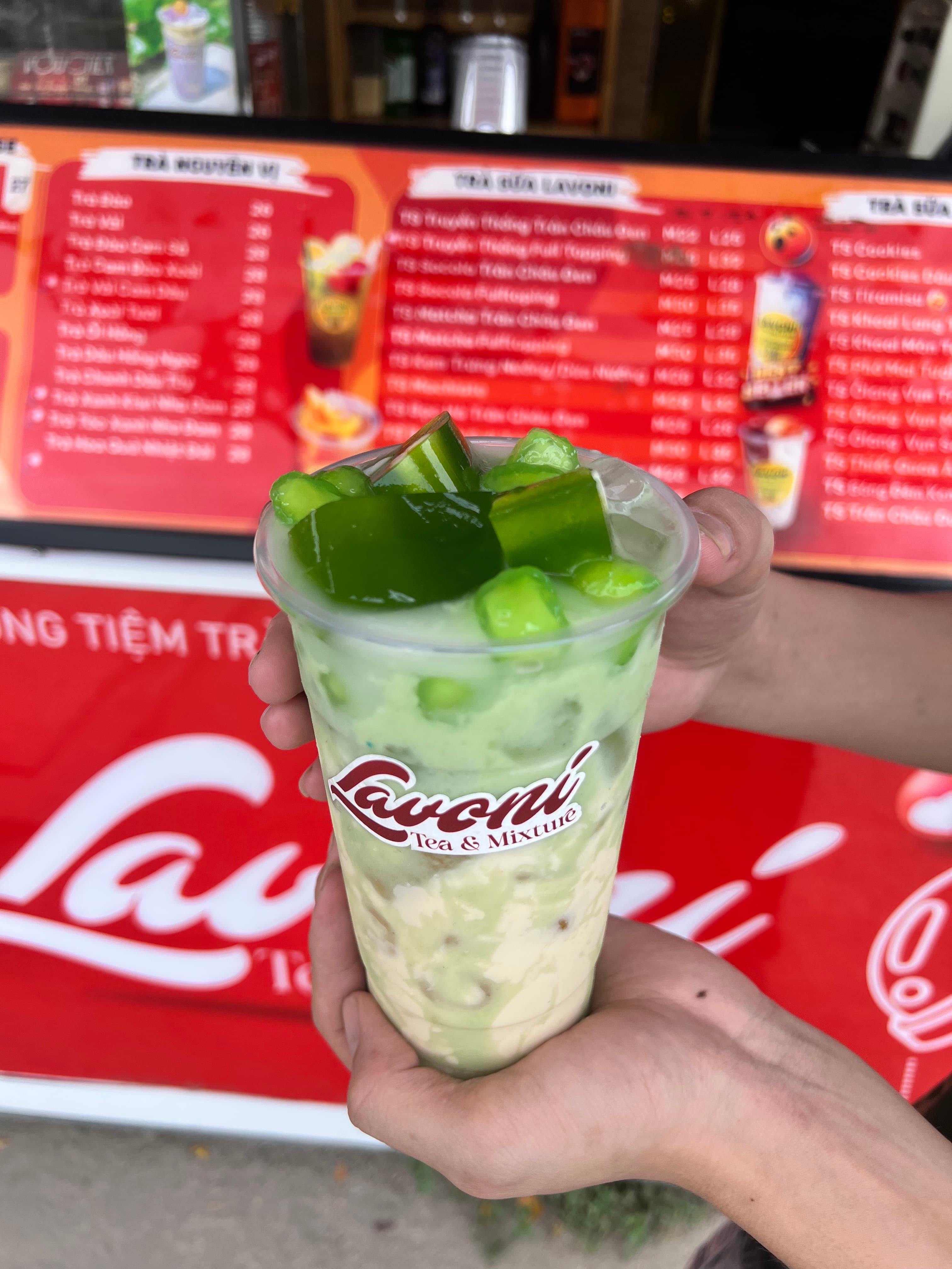 Trà sữa cốm