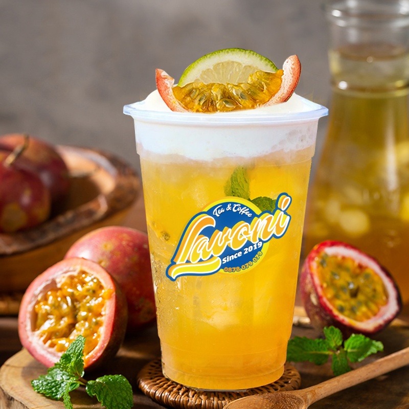 Lục trà chanh dây kem cheese